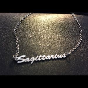 Sagittarius Sterling Silver Necklace